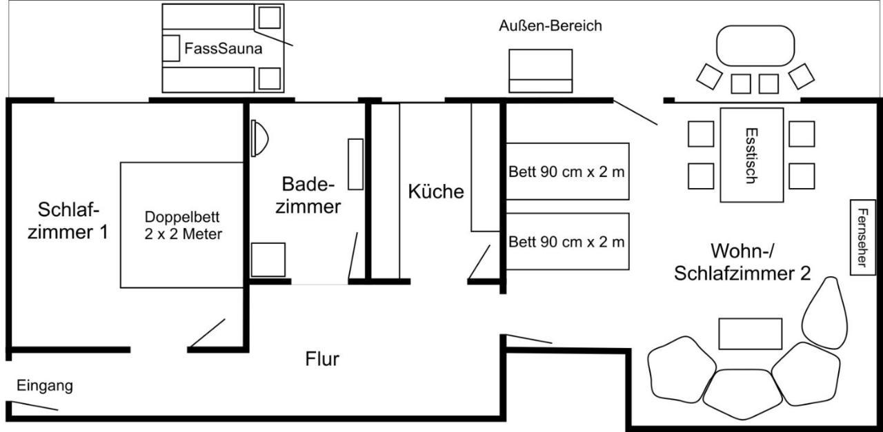 באד הרצבורג Ferienwohnung Elfengast, Fasssauna, Harzurlaub In Bester Lage מראה חיצוני תמונה